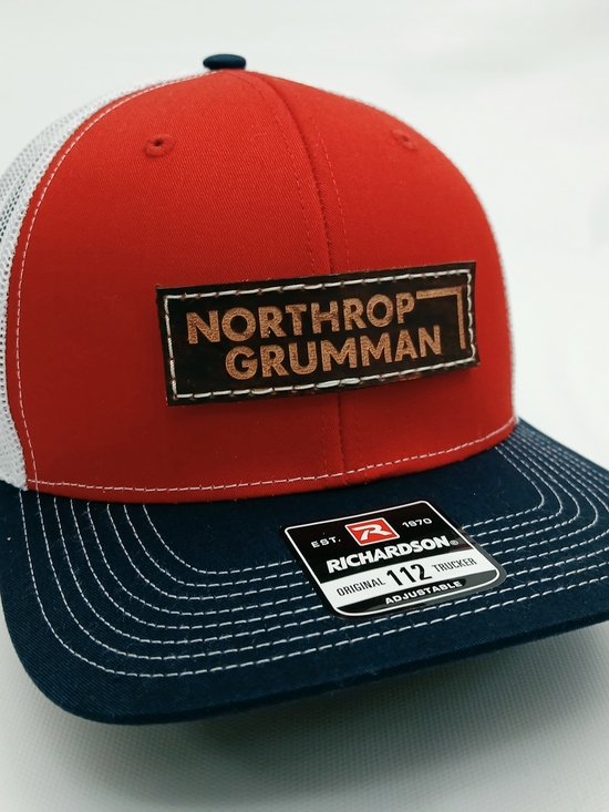 Northrop Grumman Red & Navy Richardson Trucker Hat